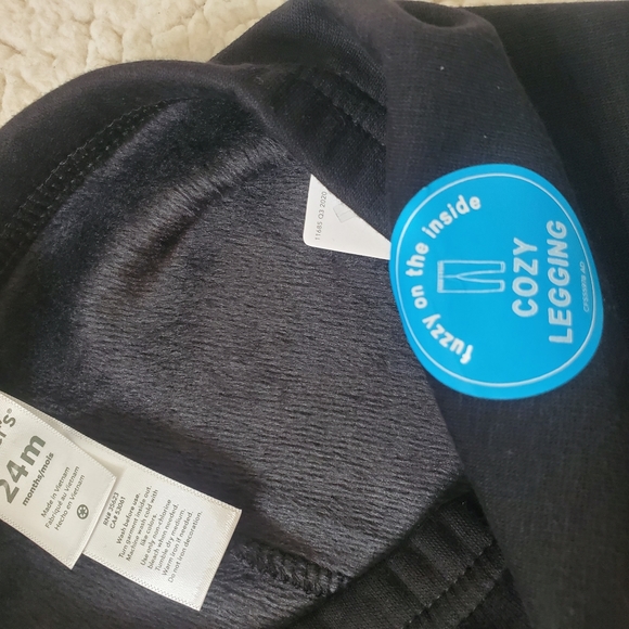 Carter's Cozy Leggings Size 24M - Picture 5 of 12